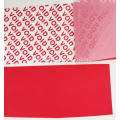 Red Total Transfer Tamper Evident Printing Material